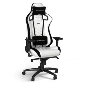 Noblechairs EPIC – White & Black Premium Gaming Chair