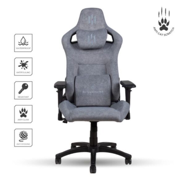 SkillChairs SC5 Vilen – The Ultimate Gray Ergonomic Chair